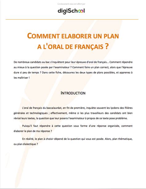 Plan Q français 